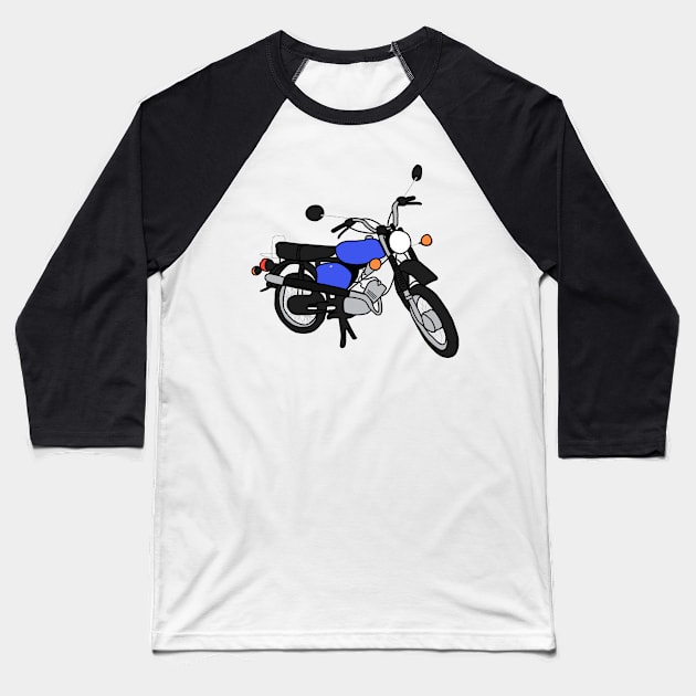 simson Baseball T-Shirt by Ntdesignart